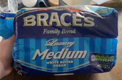 Medium white sliced bread