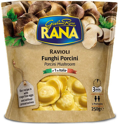 Ravioli with Mushrooms