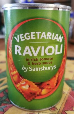 Vegetarian ravioli
