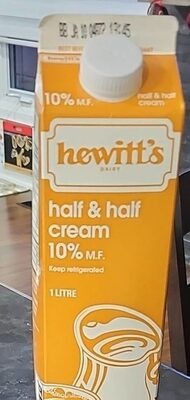 half & half cream