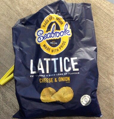 lattice cheese and onion flavour
