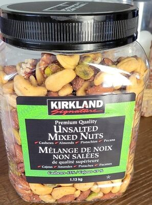 Unsalted Mixed Nuts