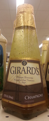 Champagne dressing, champagne
