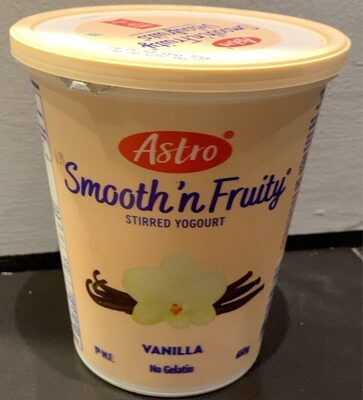 Smooth ‘n Fruity Vanilla Yogourt