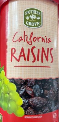 Seedless raisins