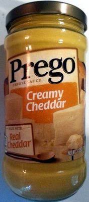 Prego sauces cheddar