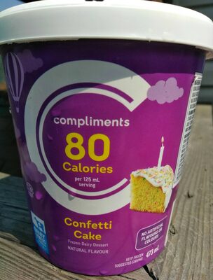 Confetti Cake Frozen Dessert