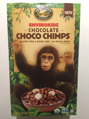 ENVIROKIDZ - Choco chimps organic cereal