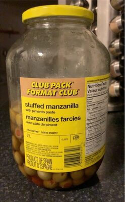 Stuffed Manzanilla Olives with Pimento Paste