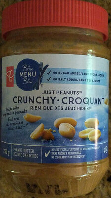 Just Peanuts Crunchy Peanut Butter