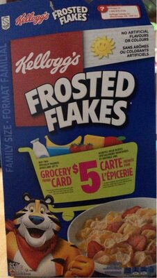 Frosted flakes cereal