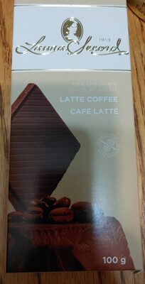 Café latté barre de chocolat