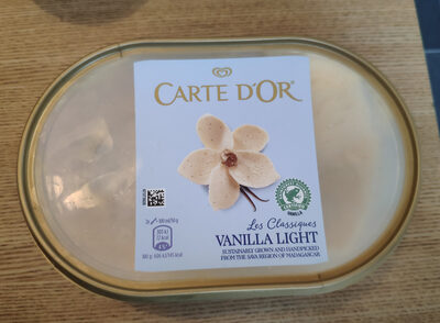 Vanilla light ice cream