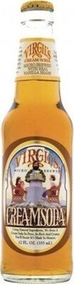 Handcrafted vanilla cream soda, vanilla cream