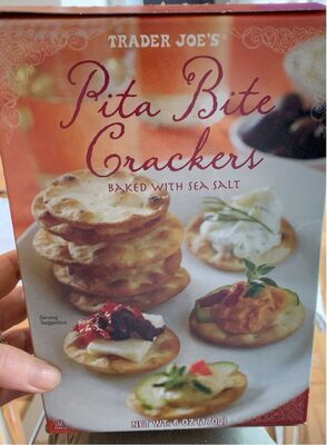 Pita bite crackers