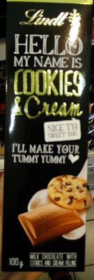 Hello my name is Cookies & Cream