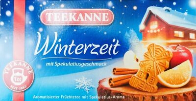 Tee - Teekanne - Winterzeit mit Spekelatiusgeschmack