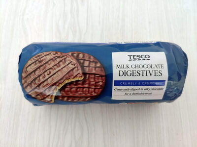 Milk chocolate digestives