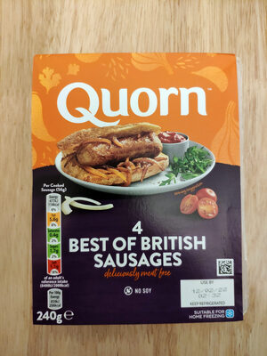 Best of British sausages