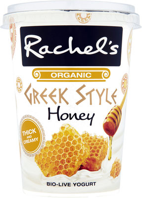 Rachel's Organic Greek Style Honey yogurt