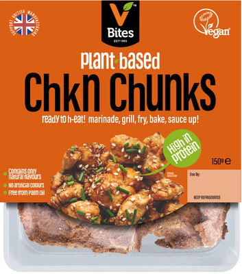 Vegan Plant-Based Meat Free Chicken Chunks