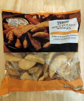 Spicy potato wedges