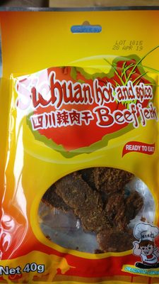Sichuan hot and spicy bref jerk