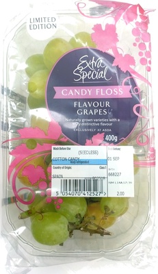 Candy Floss Flavour Grapes