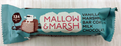 Mallow and Marsh Vanilla Marshmallow Bar Coated in Milk Chocolate