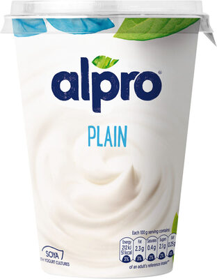 Simply plain - soya yogurt