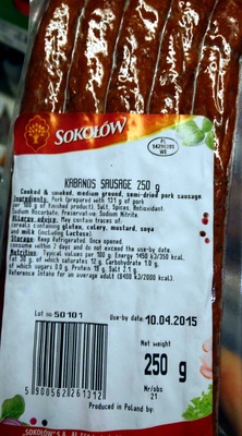 kabanos sausages