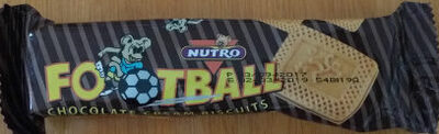 Football Chocolate cream biscuits