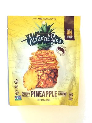 Pineapple crispy chips