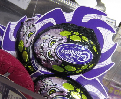 Cadbury chocolate figure