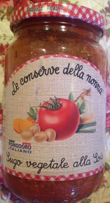 Sugo Vegetale Alla Soia