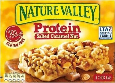 Protein Salted Caramel Nut Cereal Bars 4 x
