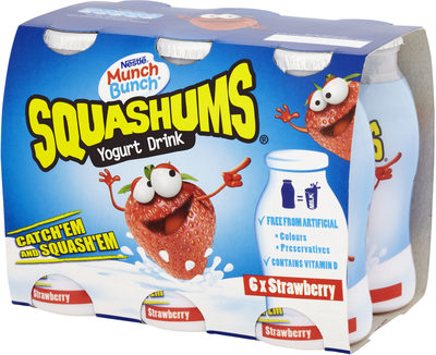 Squashums Strawberry Yoghurt Drinks