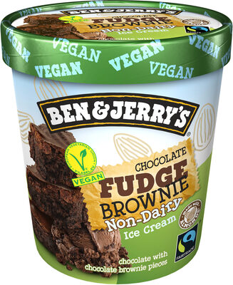 Chocolate Fudge Brownie Non-Dairy Ice Cream
