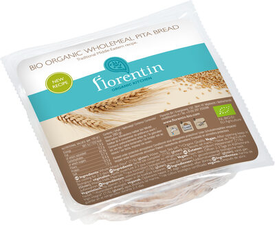 Bio Organic Wholemeal Pita Bread