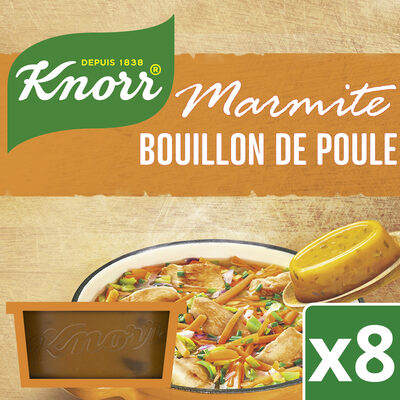 Marmite de Bouillon Poule 8 Capsules 224g