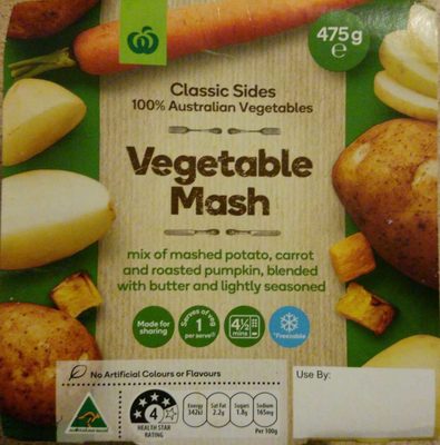Vegetable mash