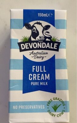 Full cream pure milk