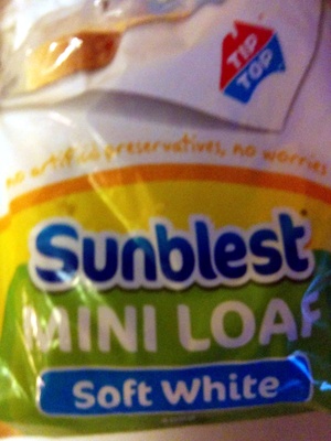 Mini loaf Soft white bread