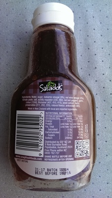 Saladd's Balsamic Vinaigrette