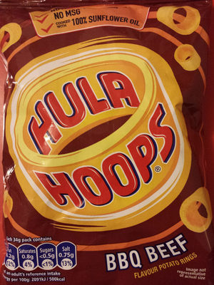 Hula Hoops BBQ Beef