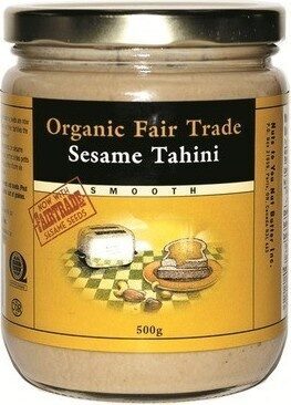 Organic Fair Trade Sesame Tahini