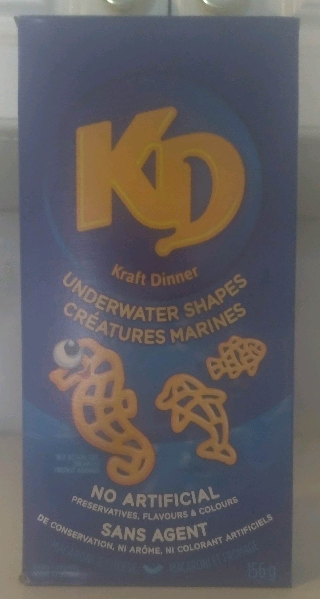 Underwater Shapes Kraft Dinner