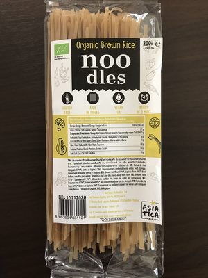 Organic brown rice noodle