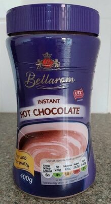 Instant hot chocolate