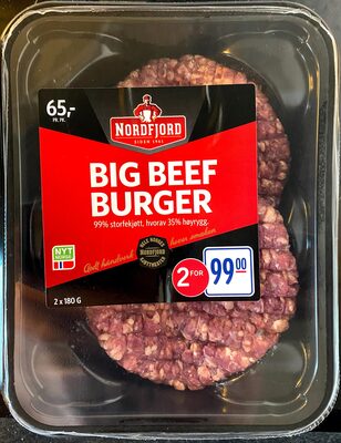 Nordfjord Big beef burger
